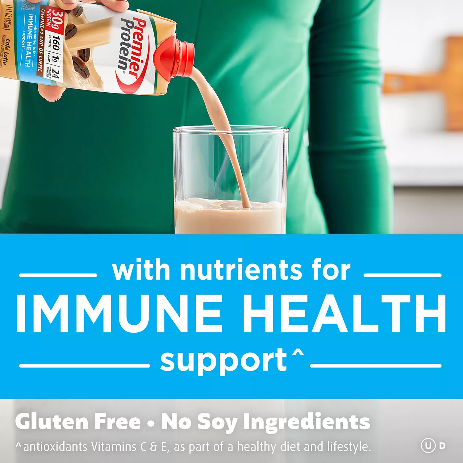 Premier Protein 30g High Protein Shake. Café Latte (11 fl. oz.. 15 pk.)