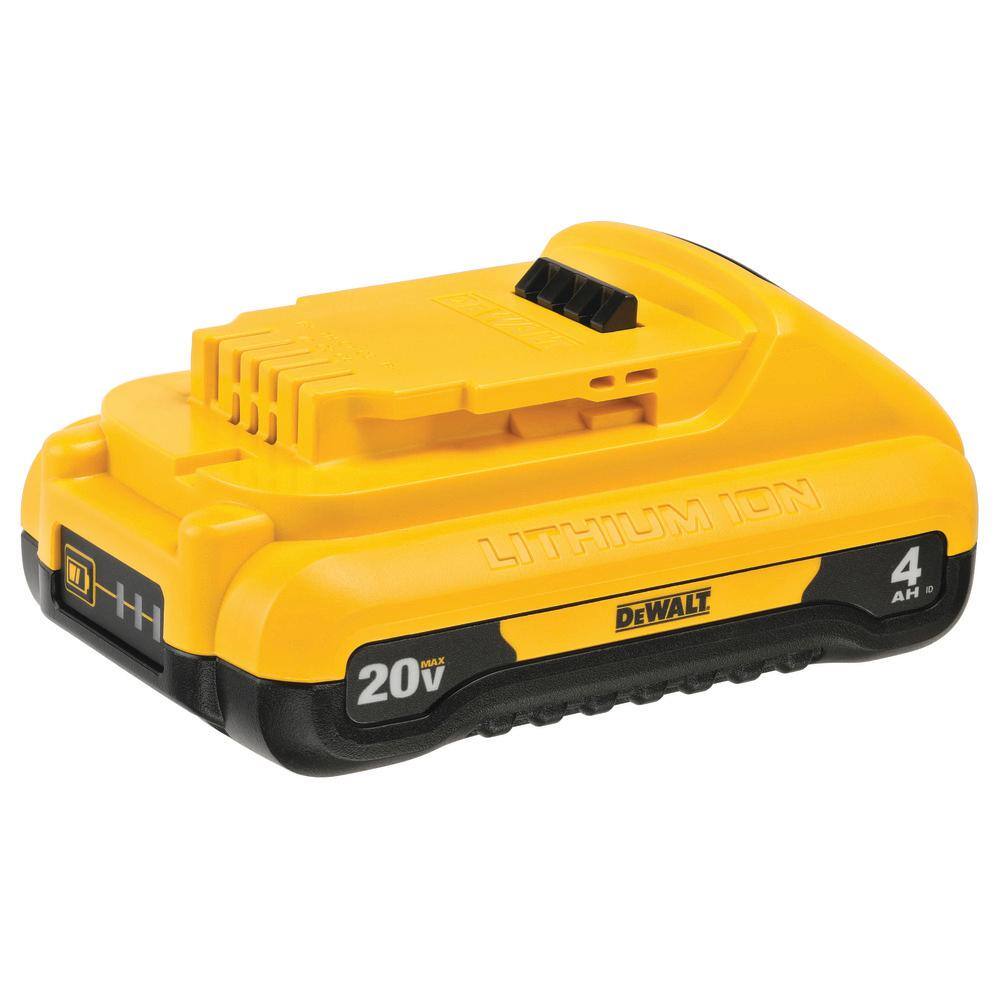 DEWALT DCB240 20V MAX Compact Lithium-Ion 4.0Ah Battery Pack