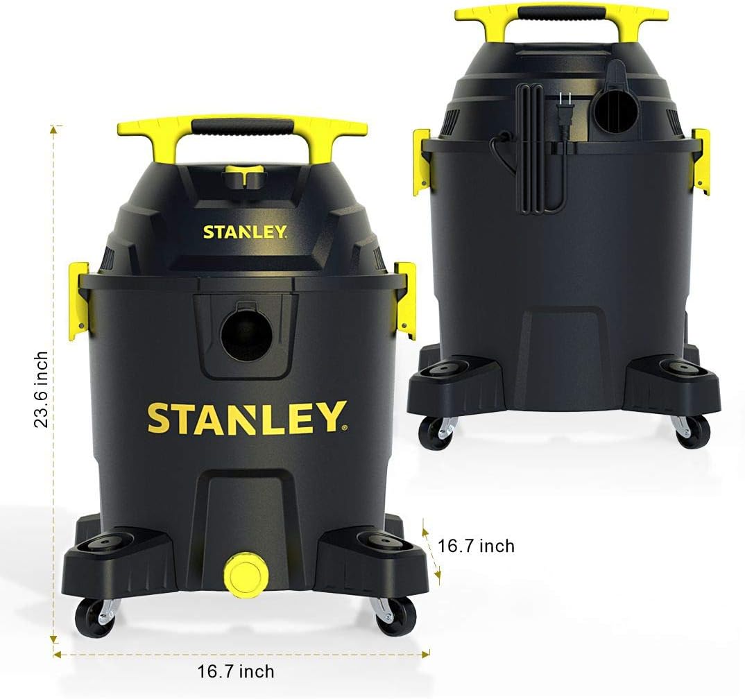 Stanley SL18701P-10A Wet/Dry Vacuum.10 Gallon 6.0 Peak HP. 10Gallon. Black