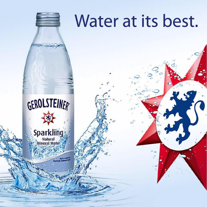 Gerolsteiner Brunnen Gerolsteiner  Sparkling Water. 25.3 oz