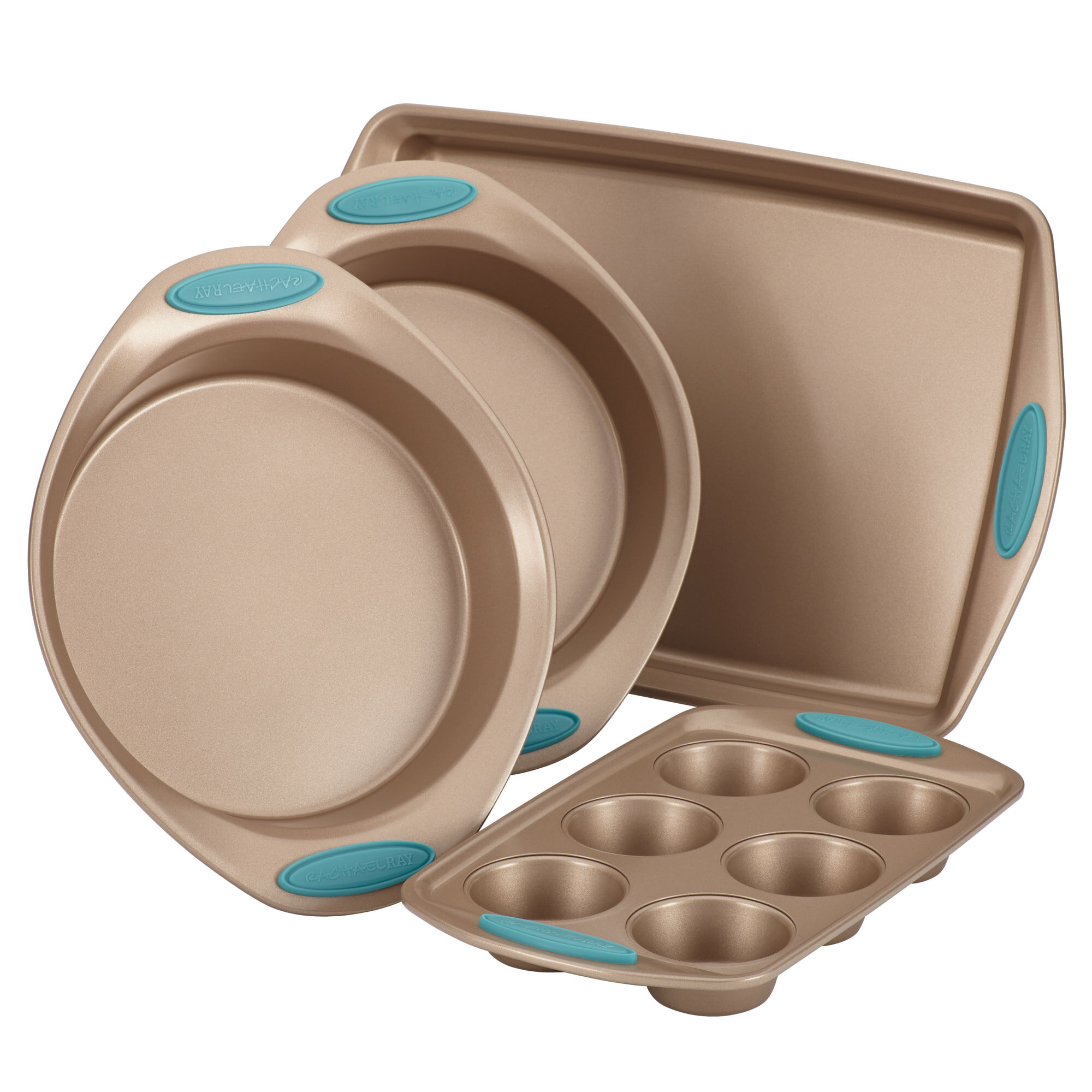 Rachael Ray Cucina Nonstick 4 Piece Bakeware Set