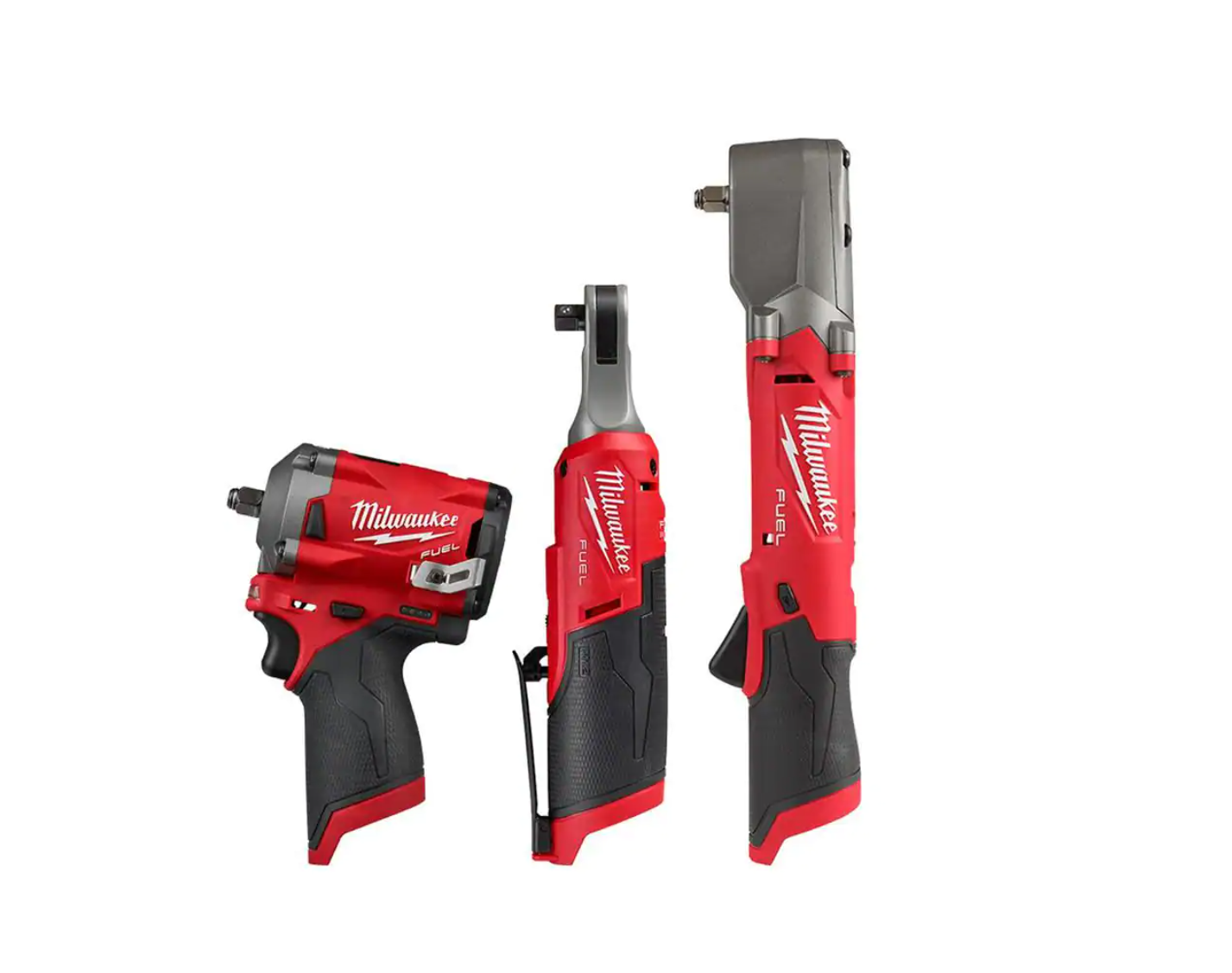 Milwaukee 2554-20-2564-20-2567-20 M12 FUEL 12V Li-Ion Brushless Cordless Stubby 3/8 in