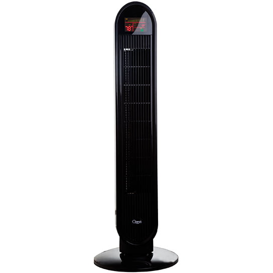 Ozeri 360 Oscillation Tower Fan. with Micro-Blade Noise Reduction Technology