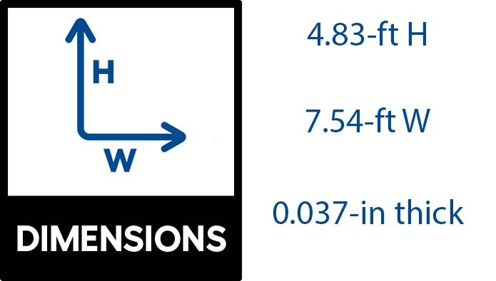 Fortress Building Products Versai 5-ft H x 8-ft W Gloss Black Steel Privacy Fence Panel
