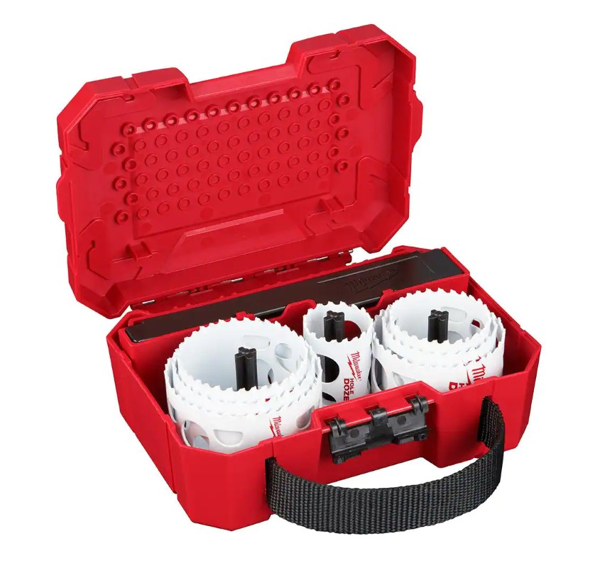 Milwaukee 49-22-4020 Hole Dozer General Purpose Bi-Metal Hole Saw Set (11-Piece)