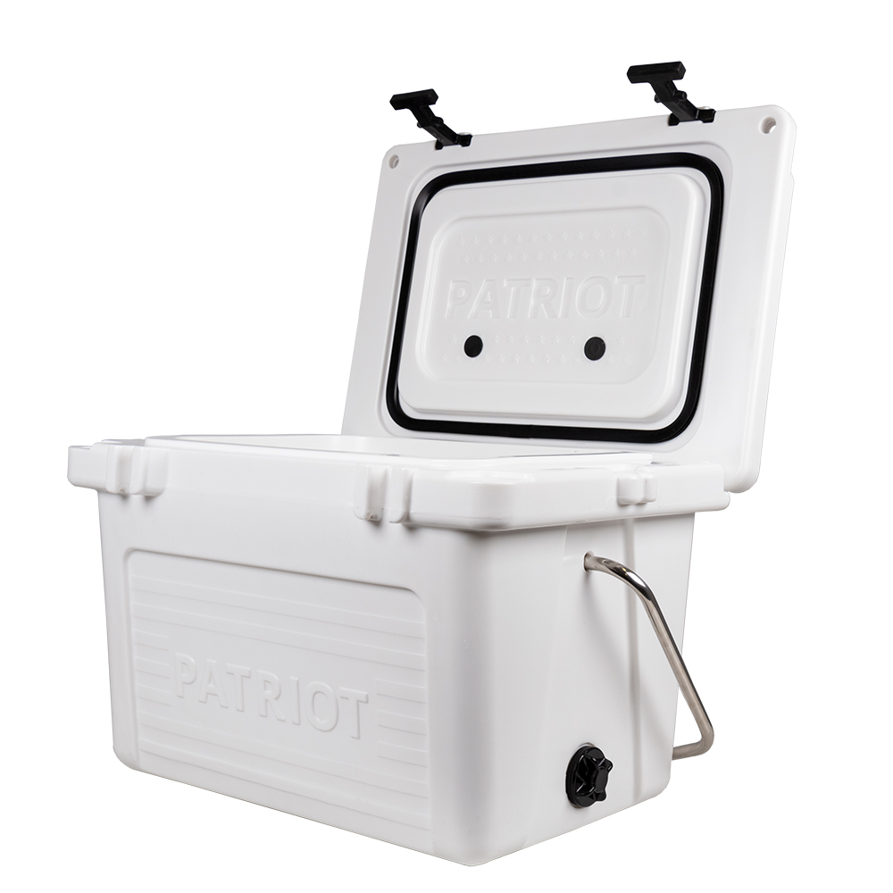 Patriot Coolers 20 Quart High Performance Rotomolded Cooler - White