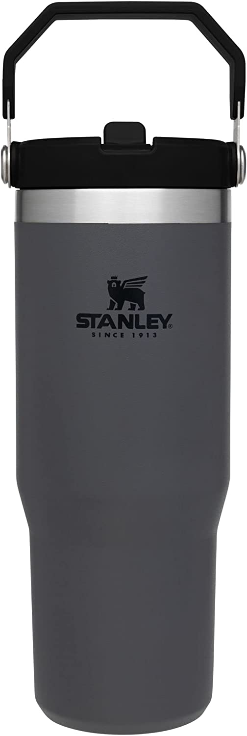 Stanley Iceflow Flip Straw 30 oz Tumbler (Charcoal)