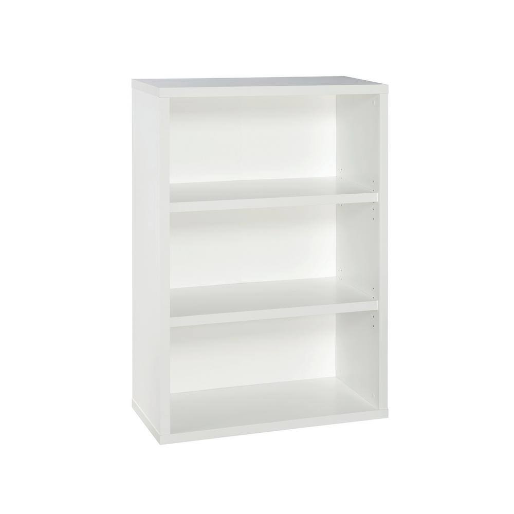 ClosetMaid 44 in. H x 30 in. W x 14 in. D White Wood 3-Cube Storage Organizer