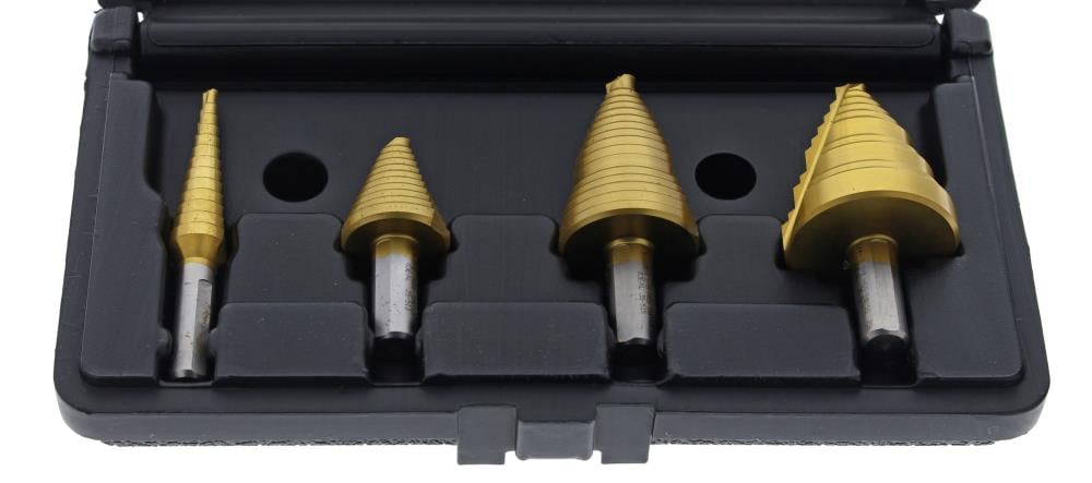 IDEAL 3/8-in Step Drill Bit Set (1/4-in to 1-3/8-in)