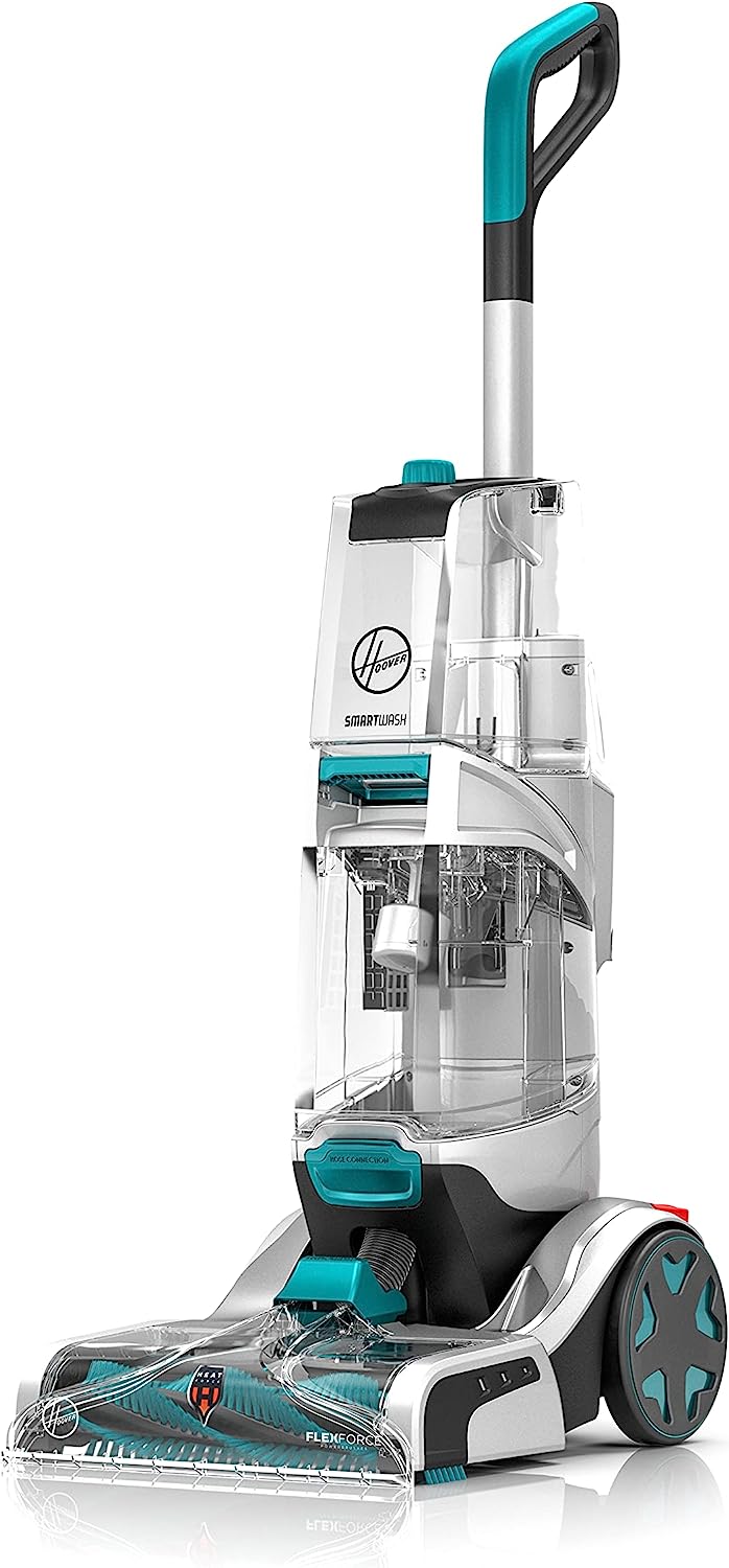 Hoover Smartwash Automatic Carpet Cleaner. FH52000. Turquoise