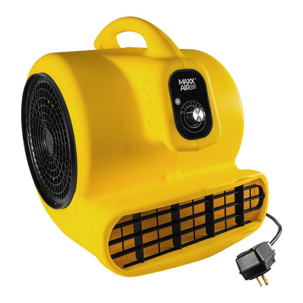 Maxx Air HVCF2800 2800 CFM 3-Speed Multi-Position High Velocity Blower Fan