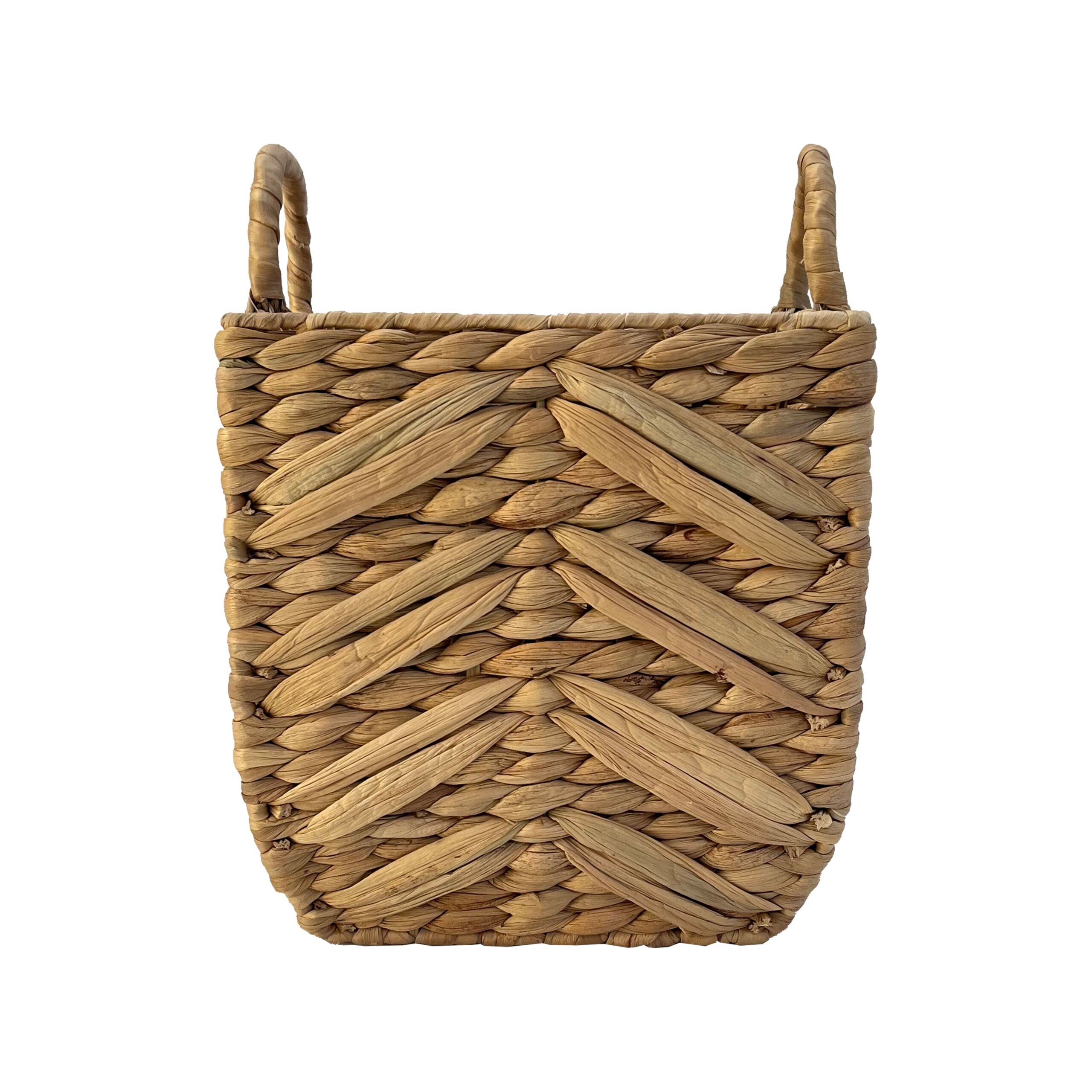 Medium Natural Water Hyacinth Basket by Ashland
