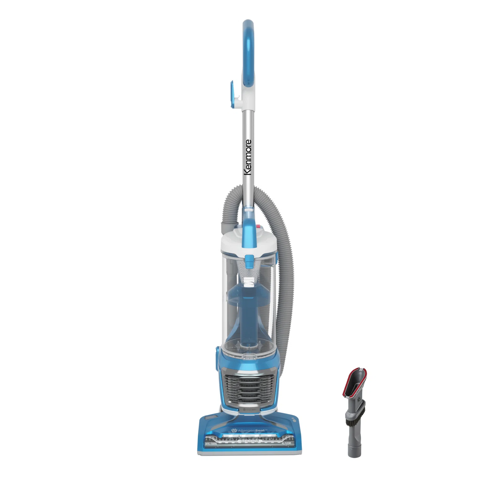 AllergenSeal Bagless Upright Vacuum with Hair Eliminator Brushroll