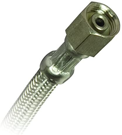 Fluidmaster 12IM72 Braided Stainless Steel Ice Maker Connector Water Line