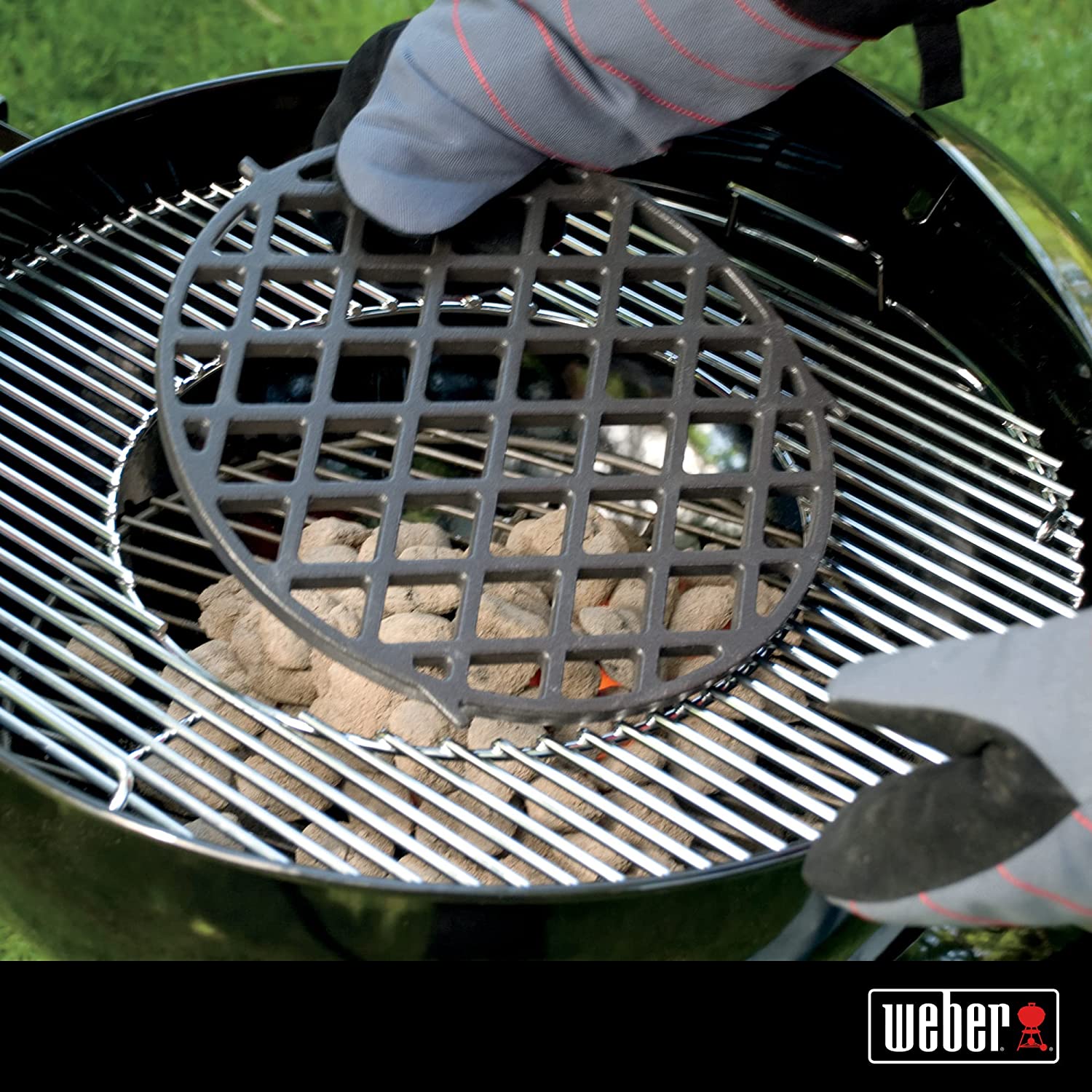 Weber 8834 Gourmet BBQ System Sear Grate.Black