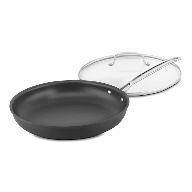 Cuisinart 622-30G 2-Piece Chef-s Classic 12-in Aluminum Skillet with Lid(s) Included