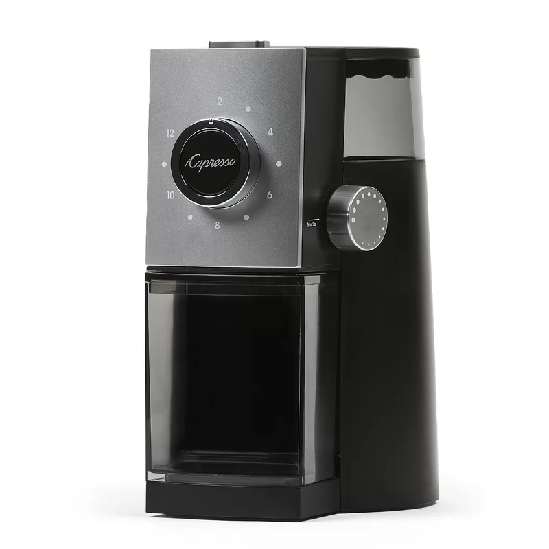 Capresso Grind Select Coffee Grinder. 10 ounce. Black