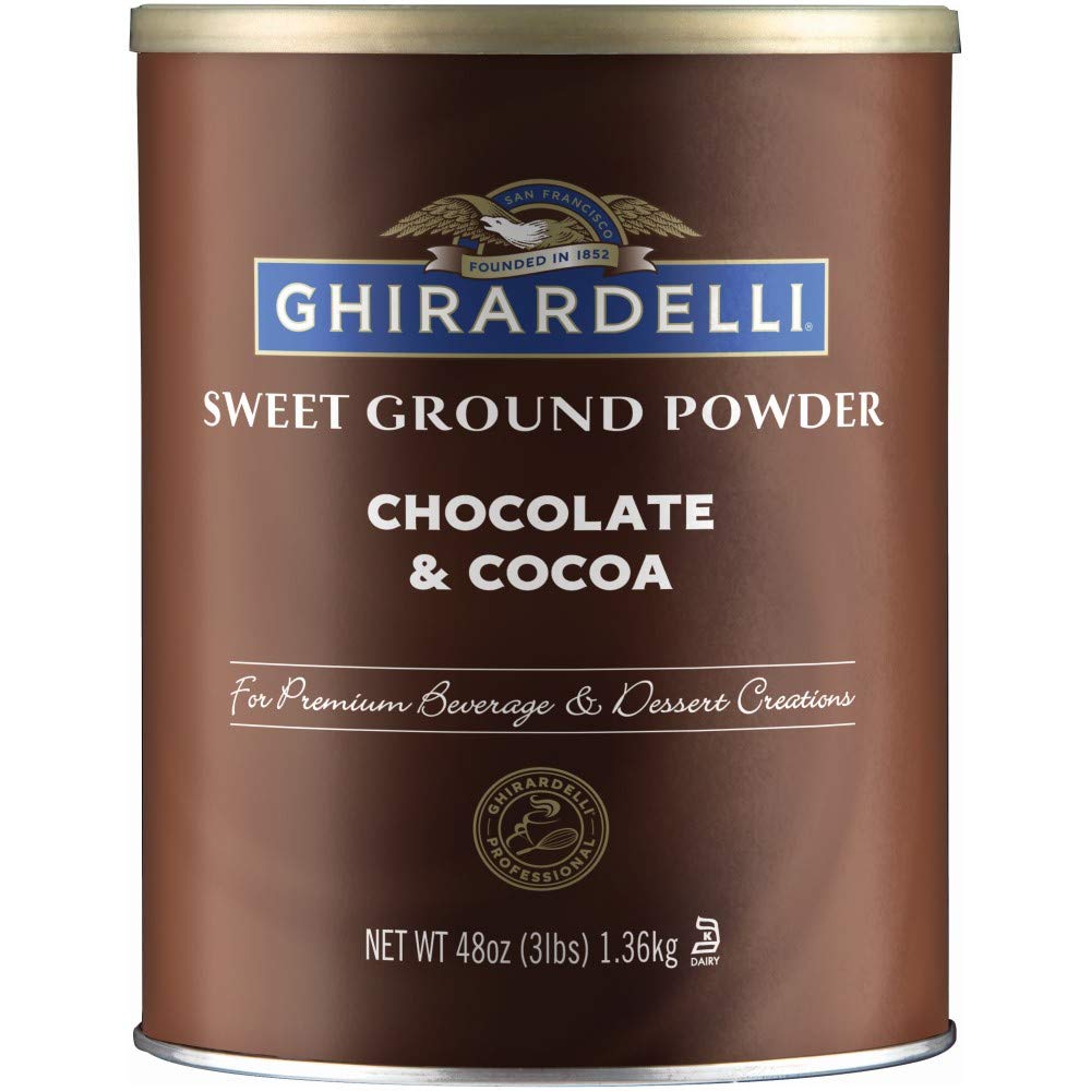 Ghirardelli Sweet Ground Chocolate and Cocoa 3 lb. Baking and Desserts