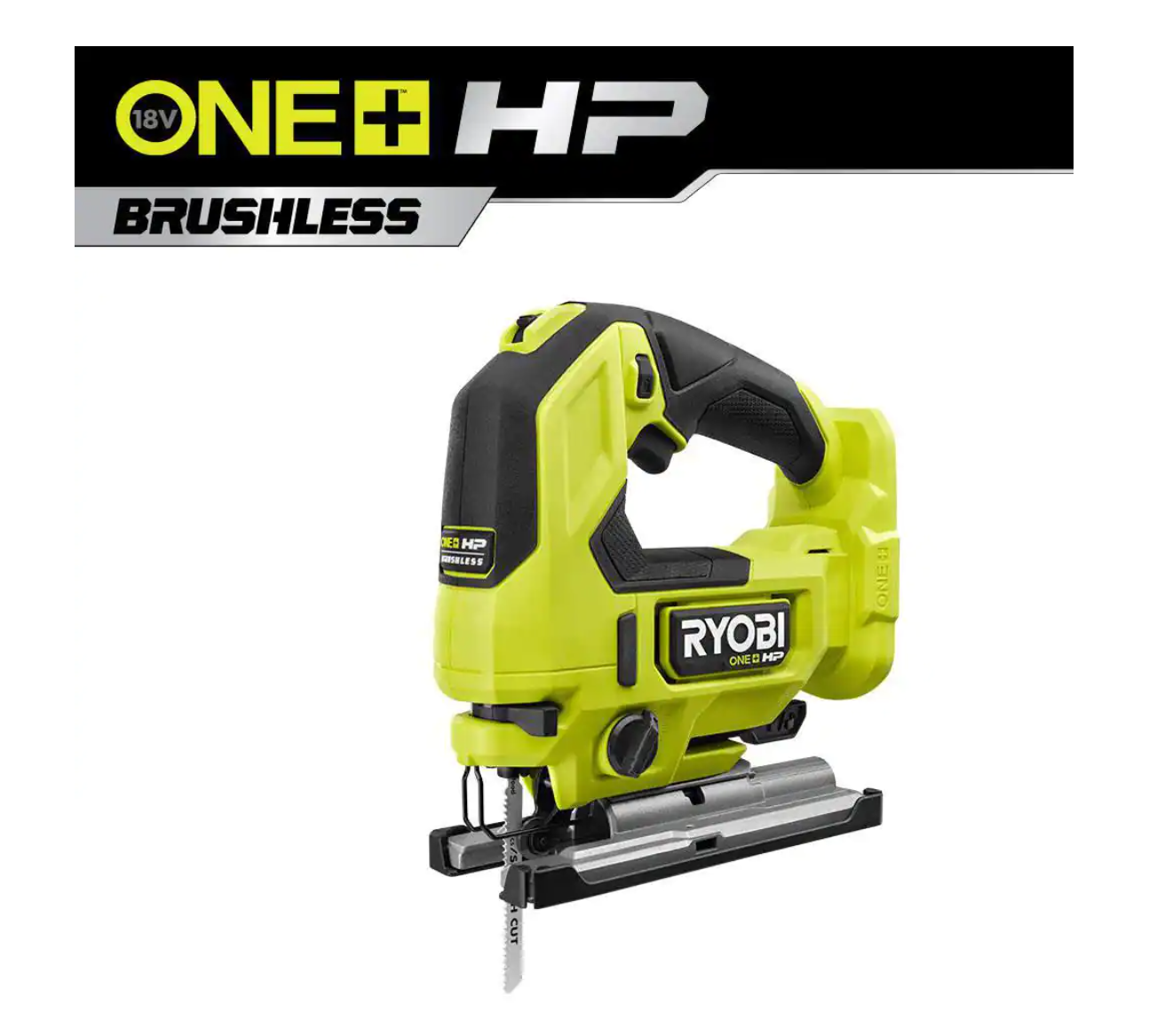 RYOBI Jig Saw PBLJS01B ONE+ HP 18V Brushless Cordless (Tool Only)