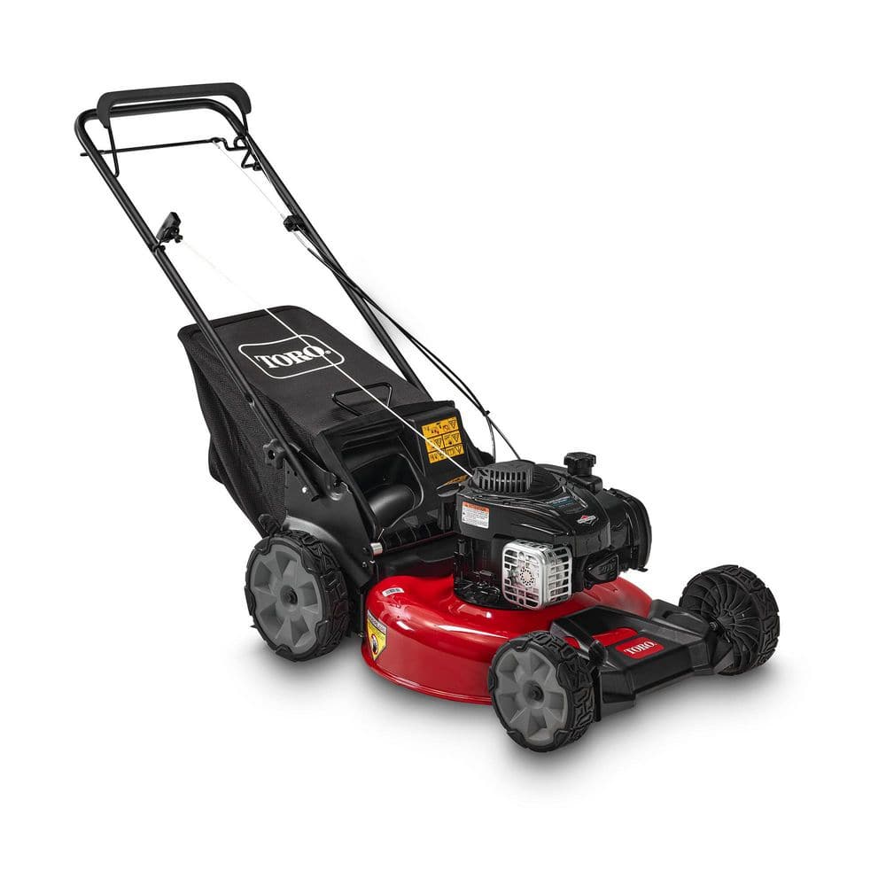 Toro 21321 21 in. Recycler Briggs and Stratton 140cc Self-Propelled Gas RWD Walk Behind Lawn Mower with Bagger