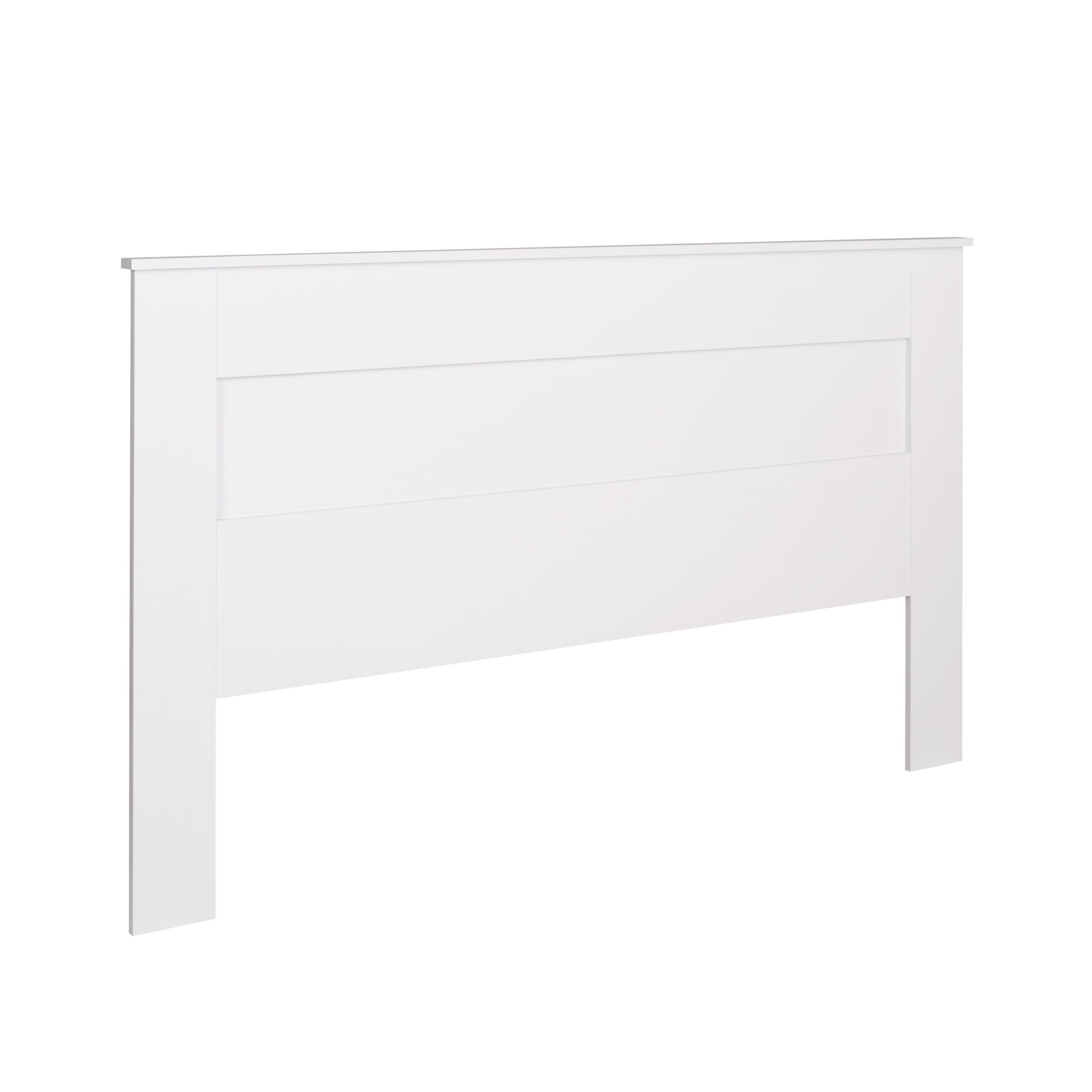 Prepac Select Flat Panel Headboard. King. White Laminate Finish