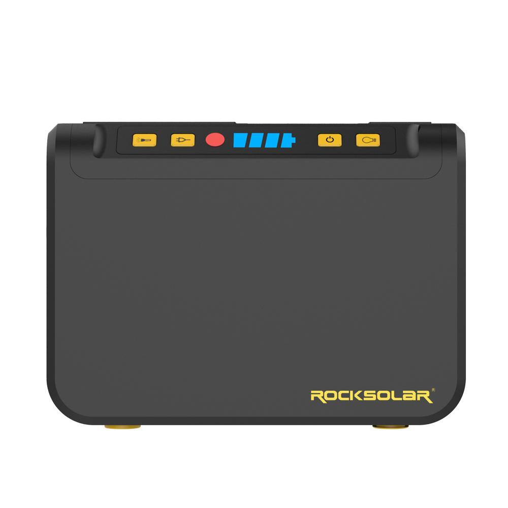 ROCKSOLAR RS81 80-Watt Li-Battery Generator Multi-function Push Button Start Portable Power