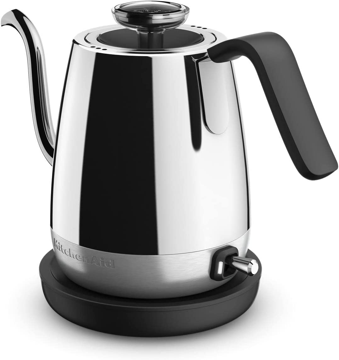 KitchenAid KEK1025SS Precision Gooseneck Electric Kettle. 1 Liter. Stainless Steel