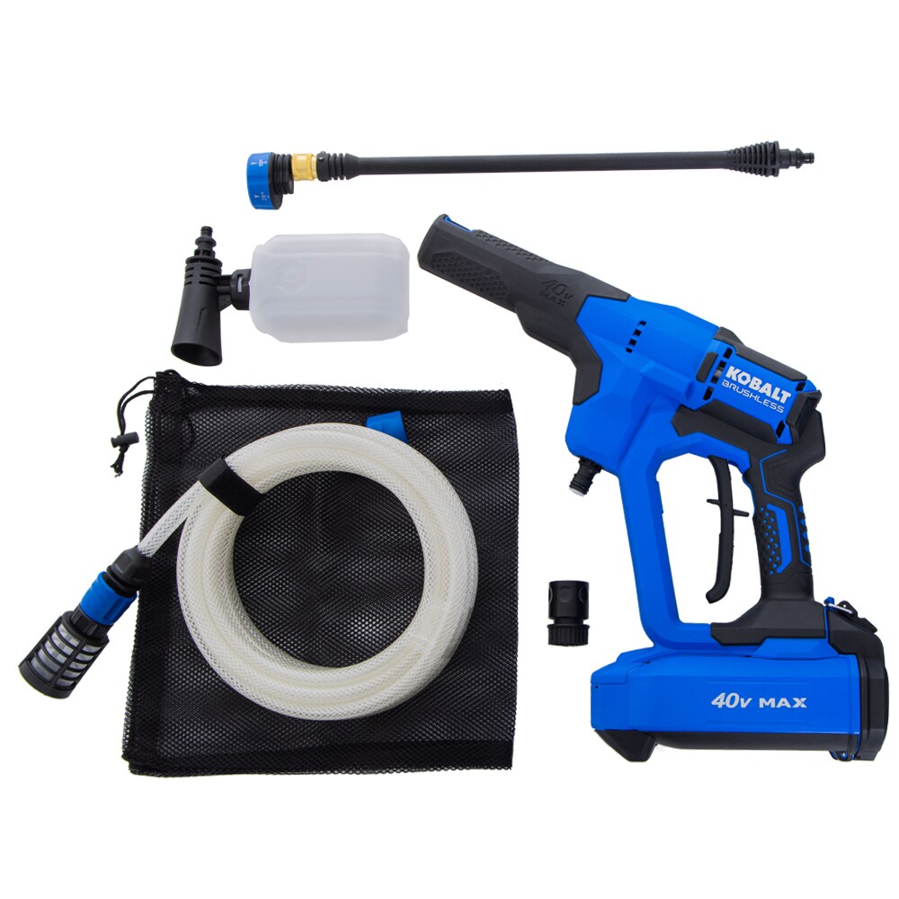Kobalt 40V Power Cleaner 600 PSI 1-Gallons-GPM Water Electric Pressure Washer