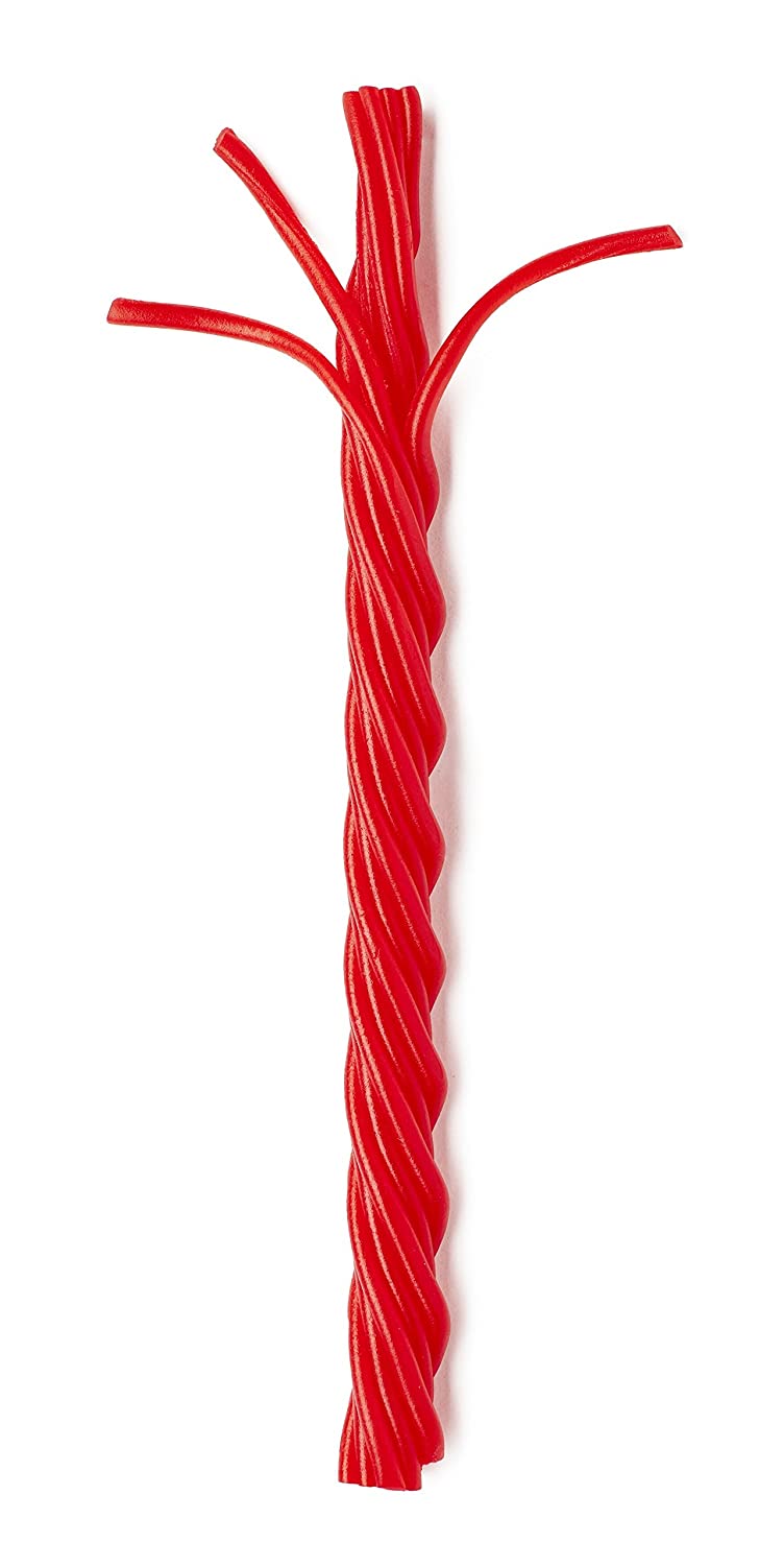 TWIZZLERS PULL ‘N- PEEL Cherry Flavored Chewy Candy. 6.1 oz Bags (12 Count)