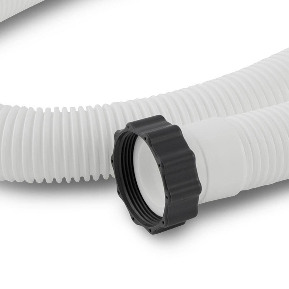 INTEX 26651EG + 2 x 29060E 3000 GPH Above Ground Pool Sand Filter Pump with 1.5 in. Pump Hose (2-Pack)