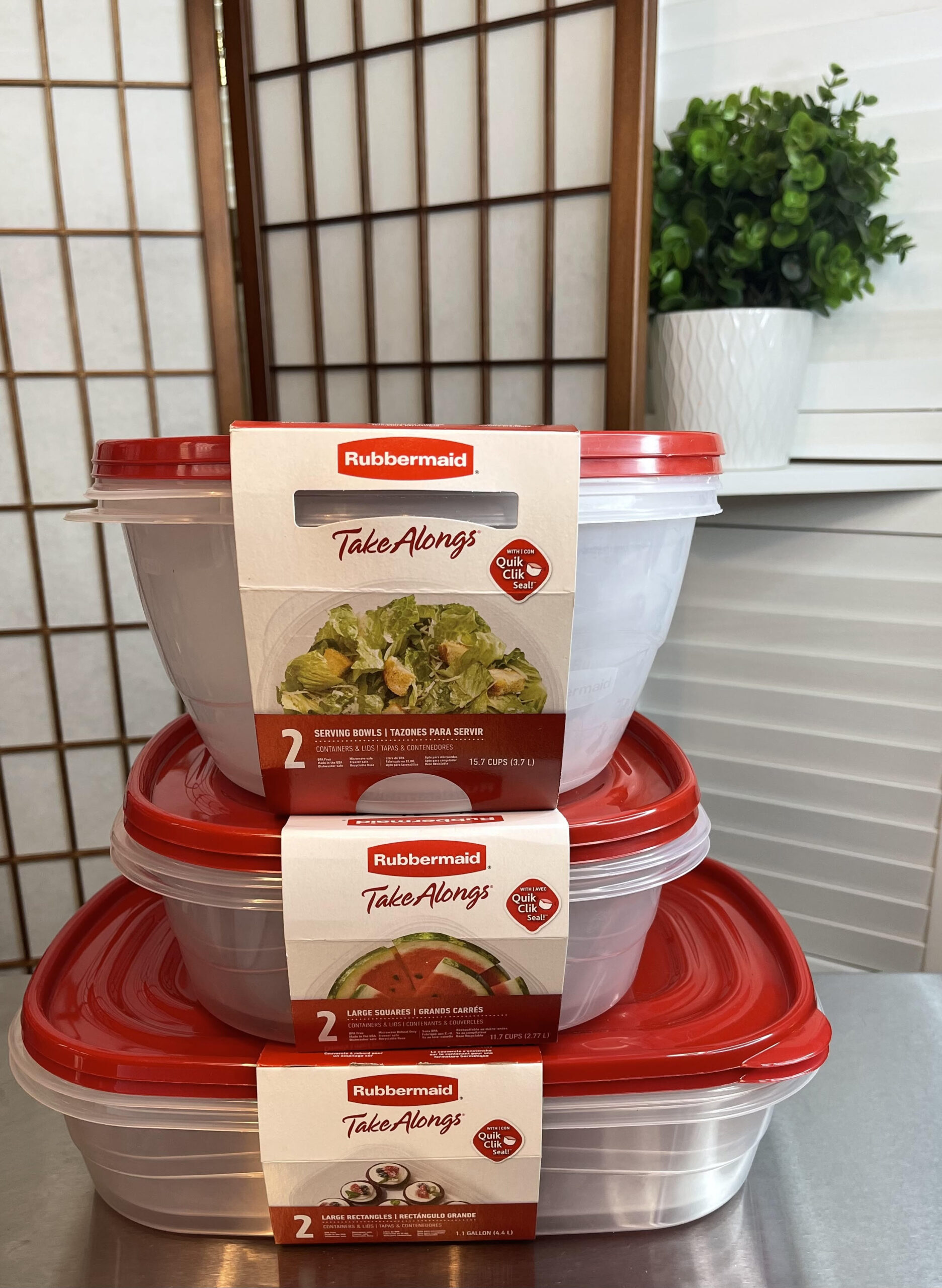 Rubbermaid TakeAlongs Container Bundle