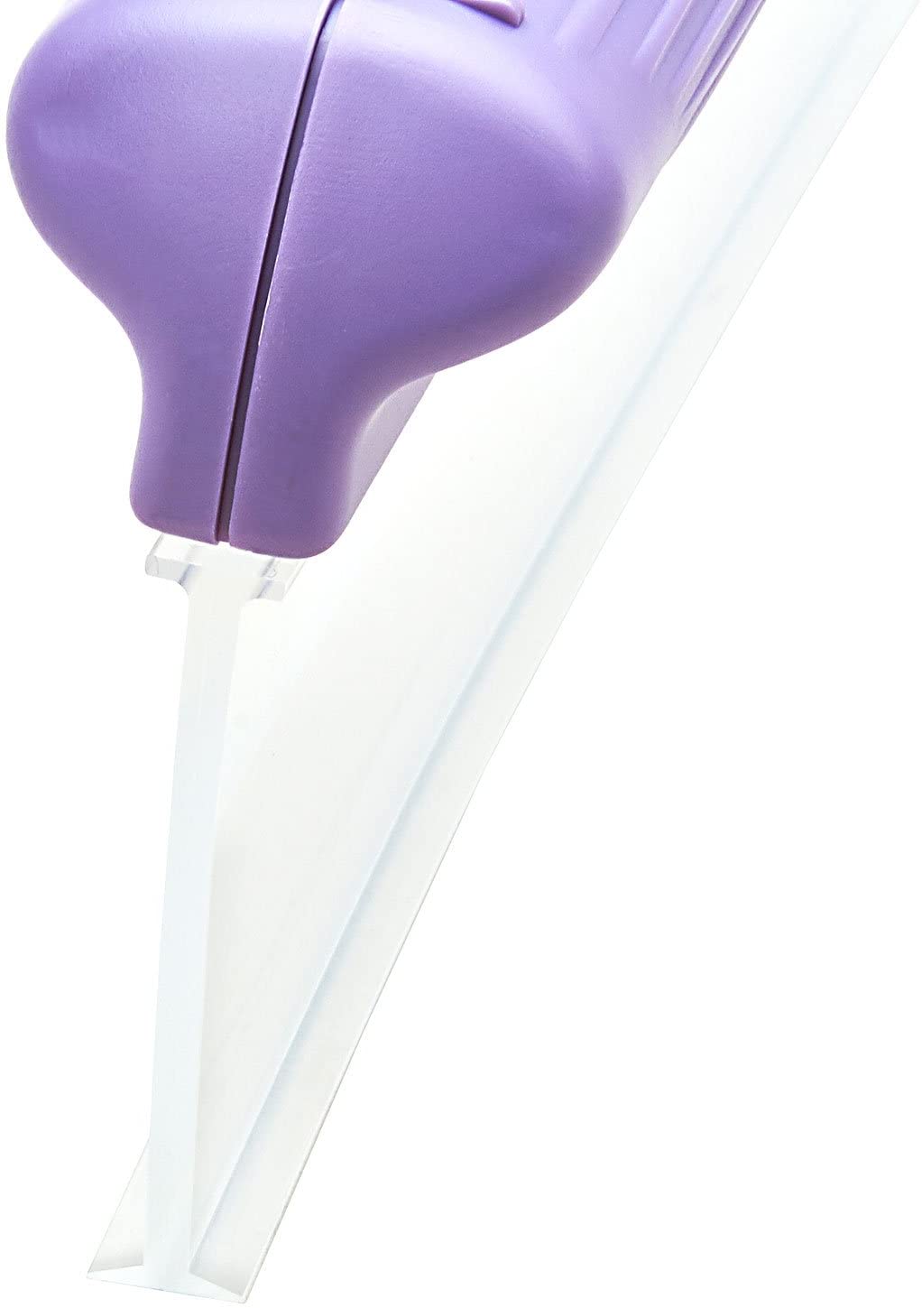 One Pass Classic 12″ Waterblade Silicone T-Bar Squeegee Purple