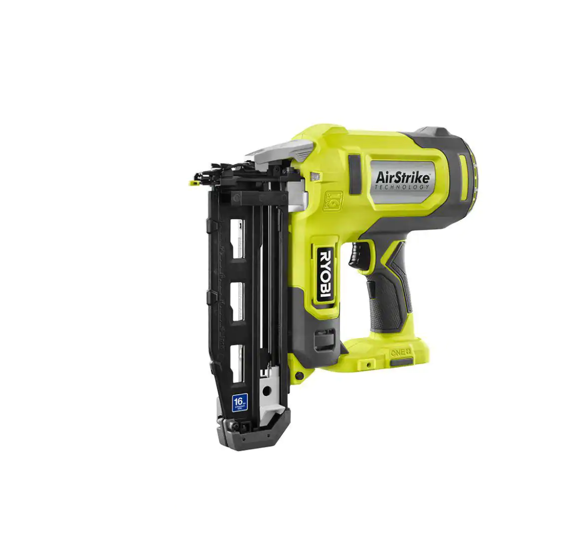 RYOBI P326 ONE+ 18V 16-Gauge Cordless AirStrike Finish Nailer (Tool Only)