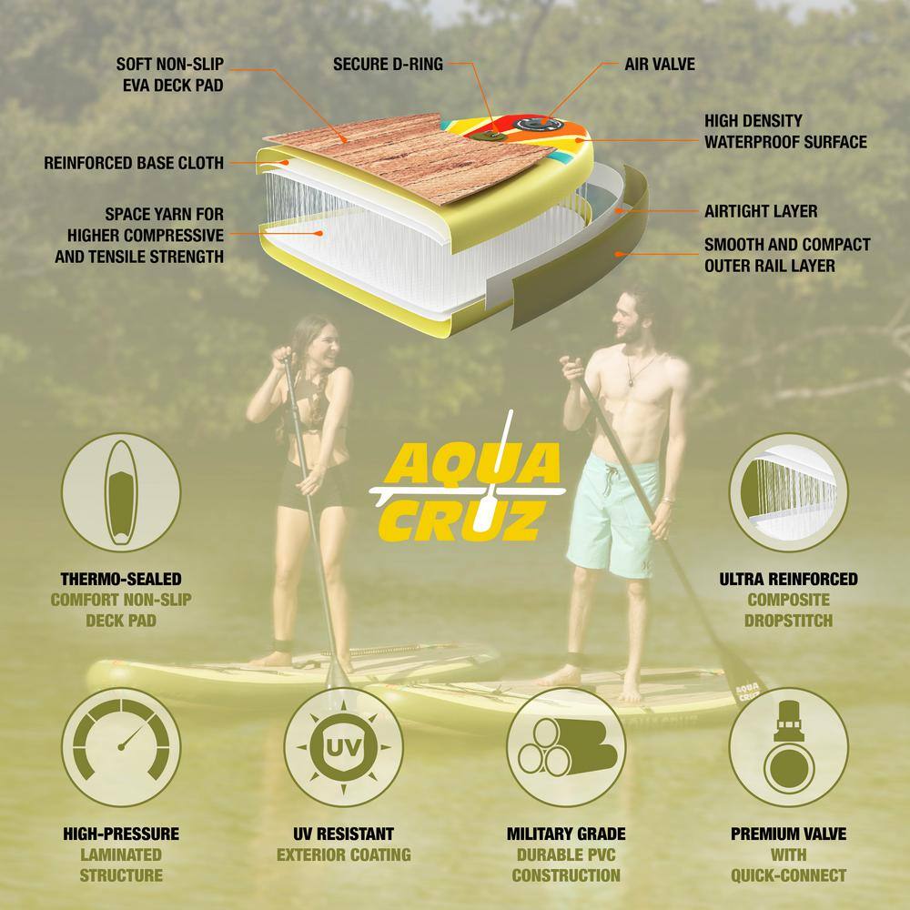 AQUACRUZ WS700Y22015 Suncruzer 10 ft. Stand Up Paddle Board