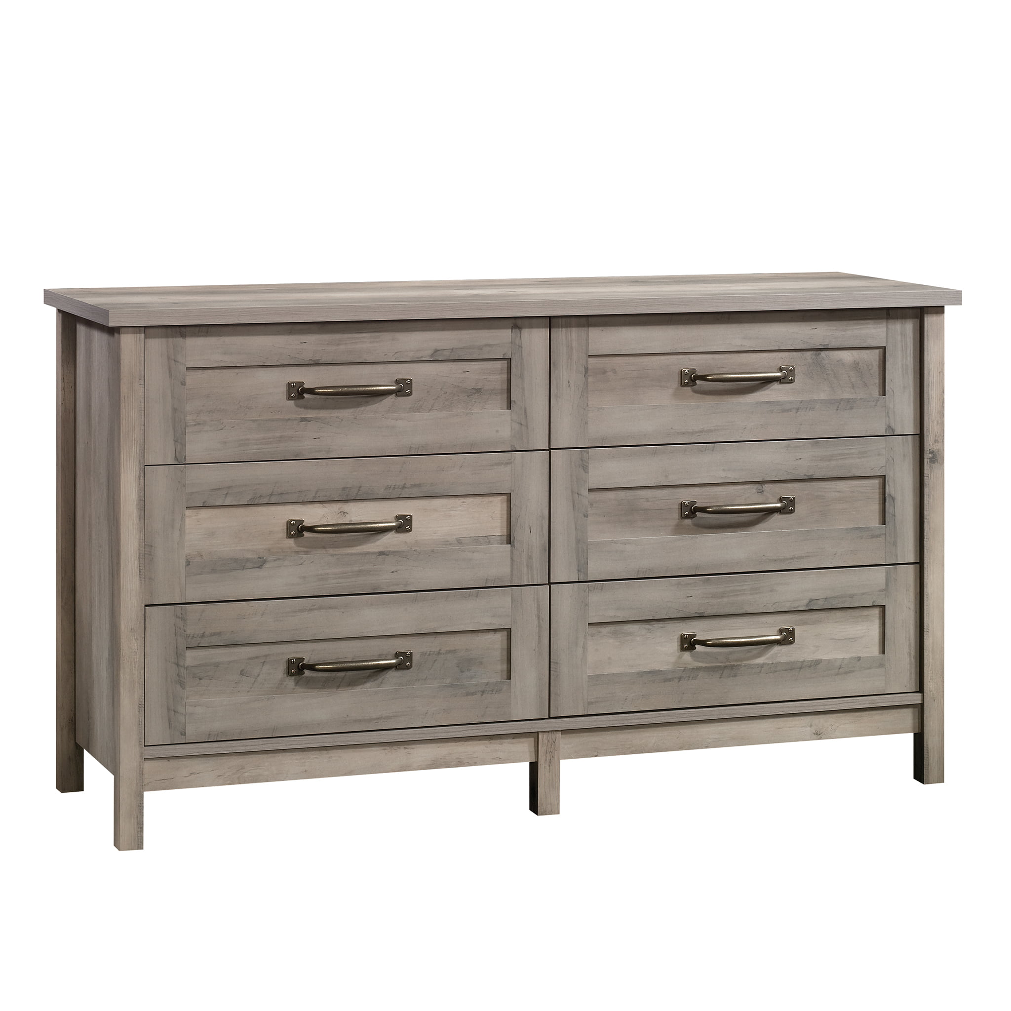 Better Homes & Gardens Modern Farmhouse 6 - Drawer Dresser. Rustic Gray Finish
