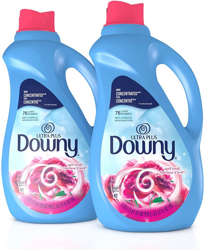 Downy Ultra Plus Liquid Laundry Fabric Softener. 152 Total Loads. 2 Pack