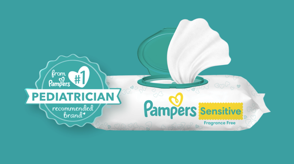 Pampers Sensitive Baby Wipes (Choose Your Count)