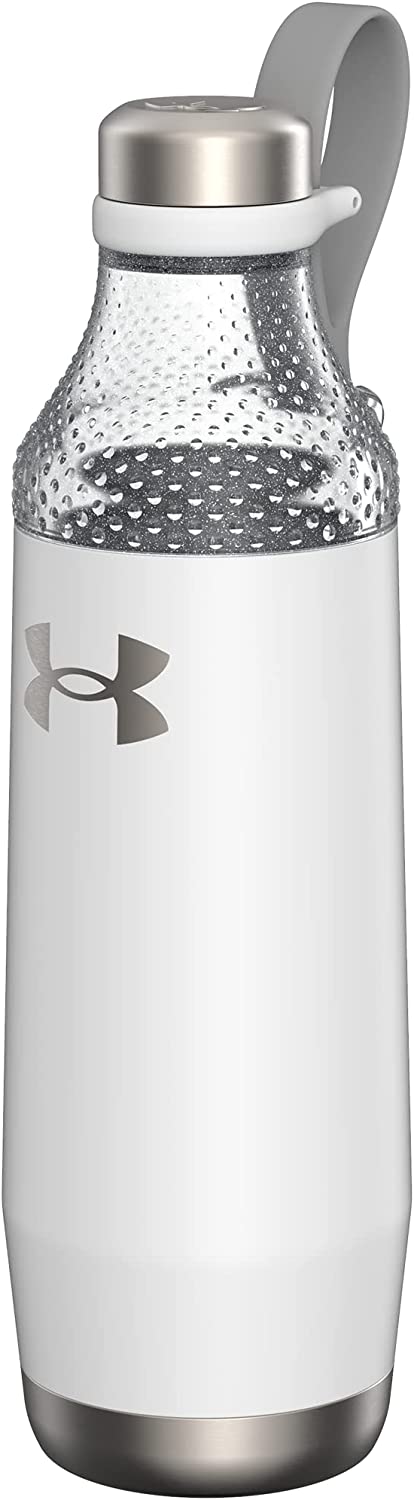 Under Armour Infinity 22oz Water Bottle. Satin White