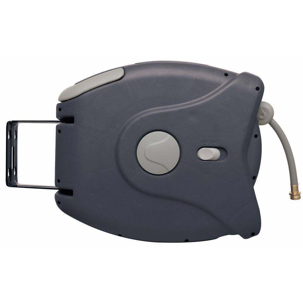 Sunneday XG-30B Retractable Garden Hose 100ft 5/8″ Charcoal