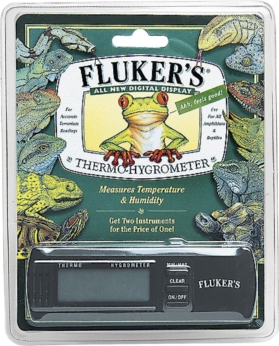 Fluker-s Digital Thermometer/Hygrometer for Reptiles