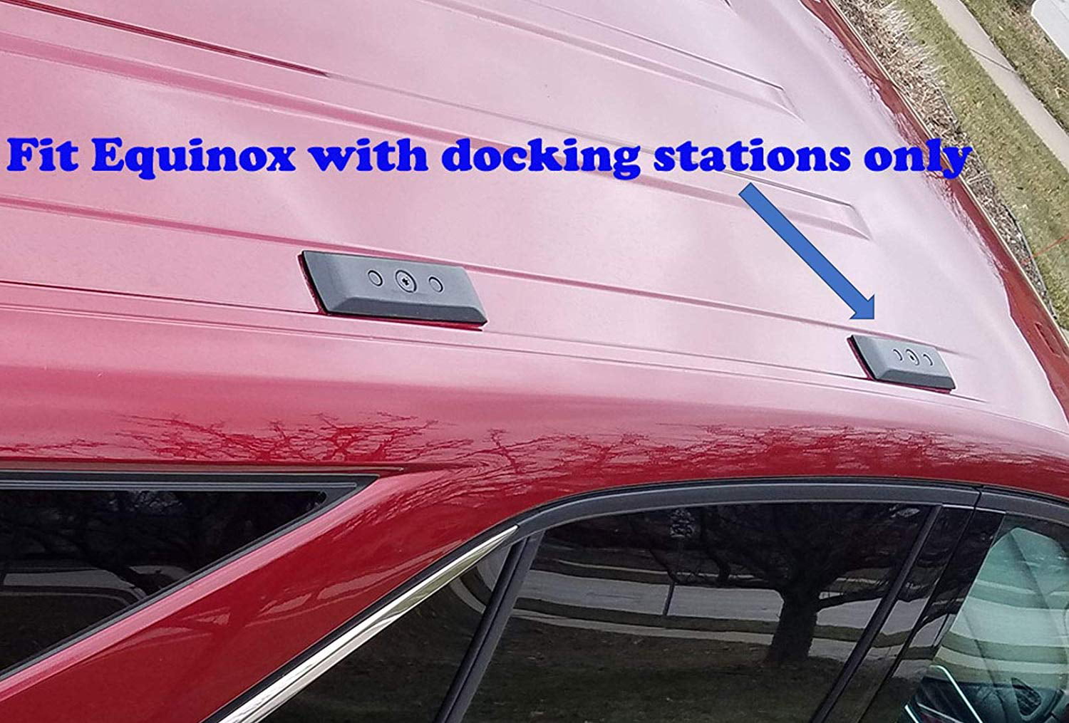 BRIGHTLINES Heavy Duty Anti-Theft Premium Aluminum Roof Bars Roof Rack Crossbars Compatible with 2018-2019 Chevy Equinox Without Roof Rails