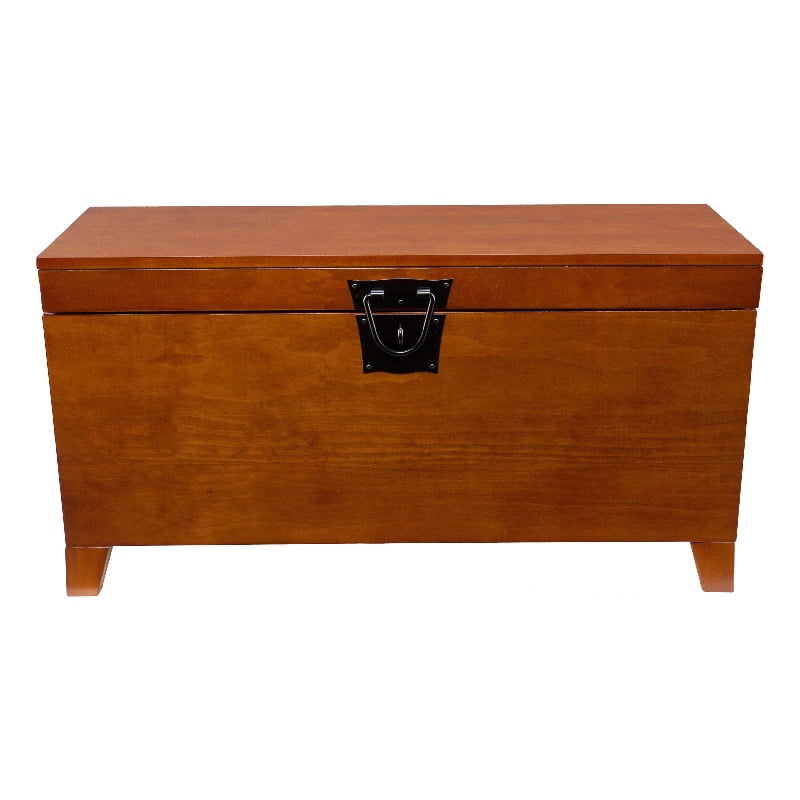 Pyramid Trunk Coffee Table. Transitional style. Mission Oak