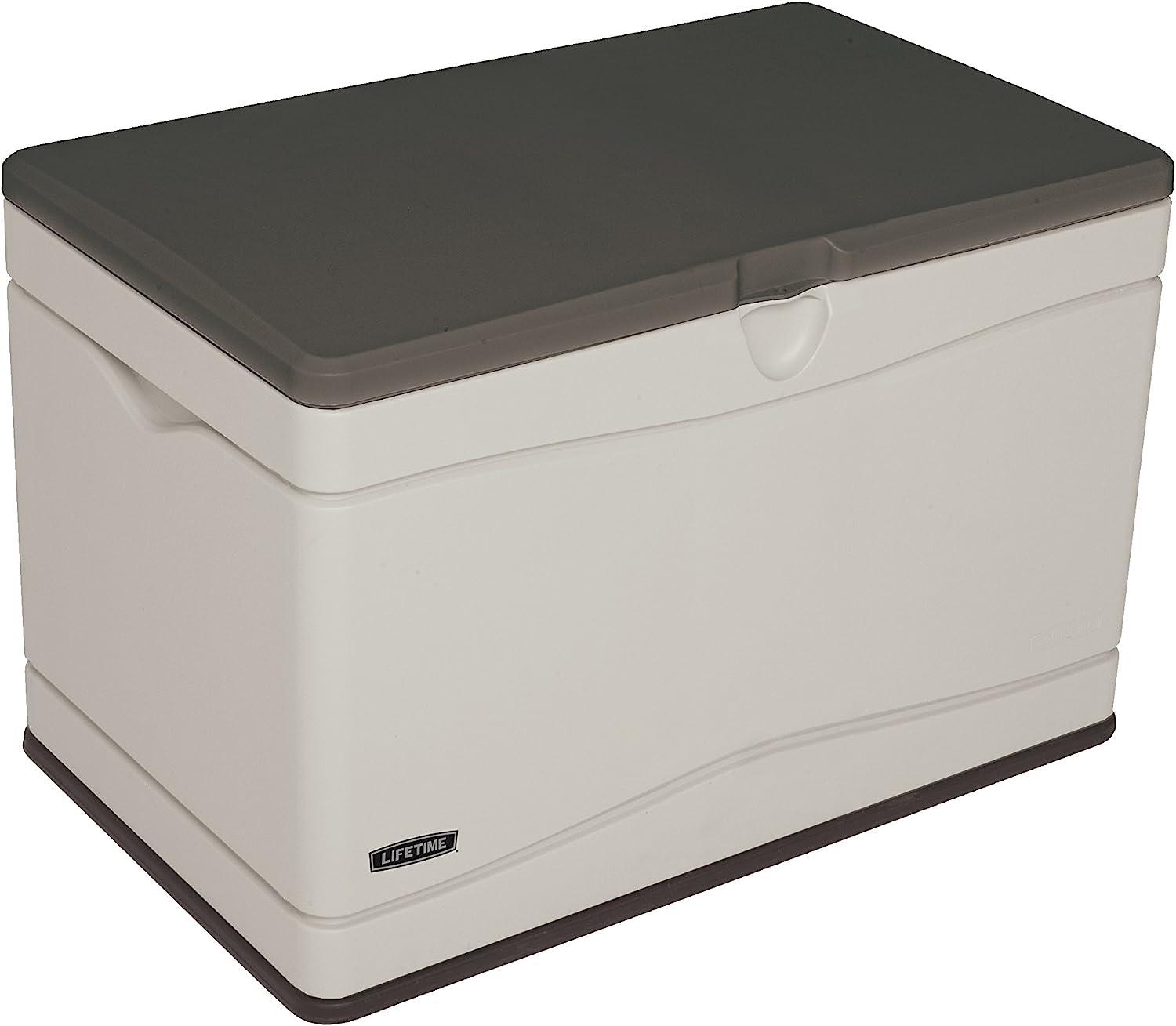 Lifetime 60103 Deck Storage Box. 80 Gallon. Desert Sand/Brown