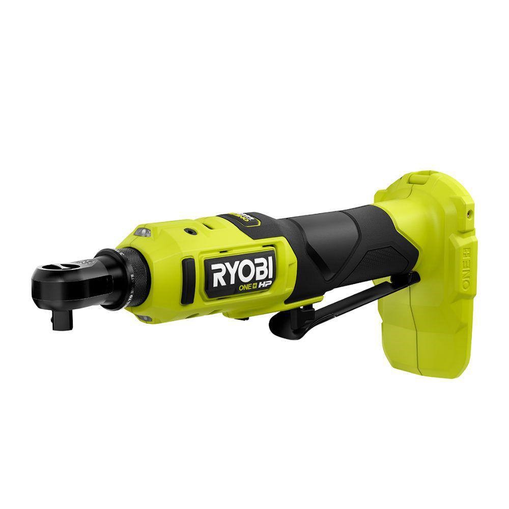 RYOBI PSBRC26B ONE+ 18V HP Brushless Cordless Compact 3/8 in. High Speed Ratchet (Tool Only)