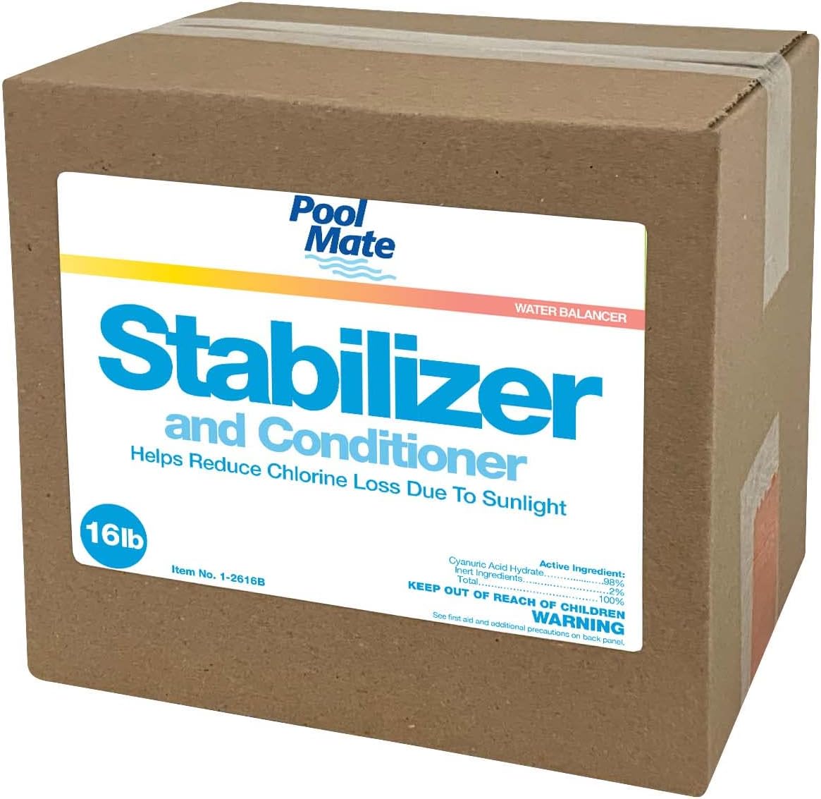 Pool Mate 1-2604B-04 Stabilizer and Conditioner for Swimming Pools. 16 lb