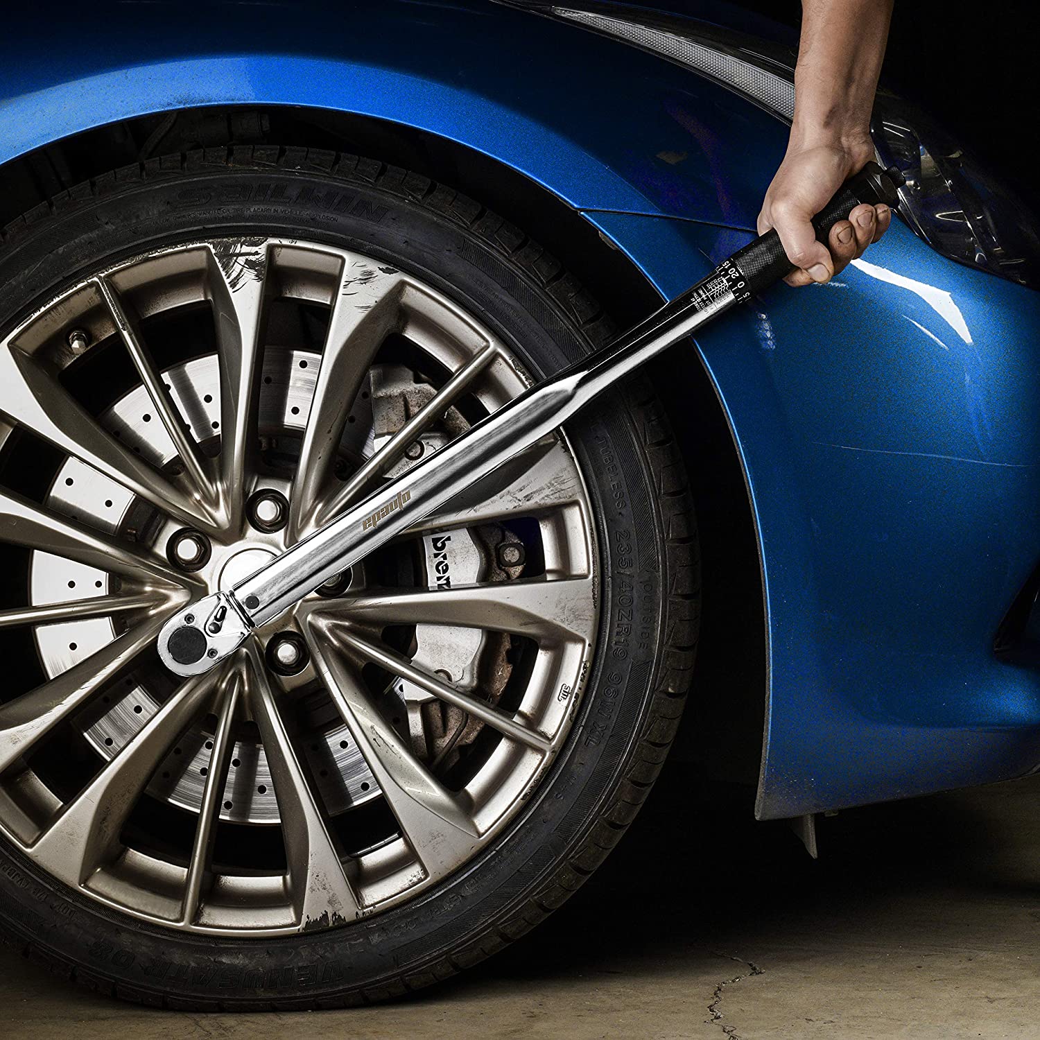 EPAuto 1/2-Inch Drive Click Torque Wrench.25-250 ft.-lb./33.9~338.9 Nm