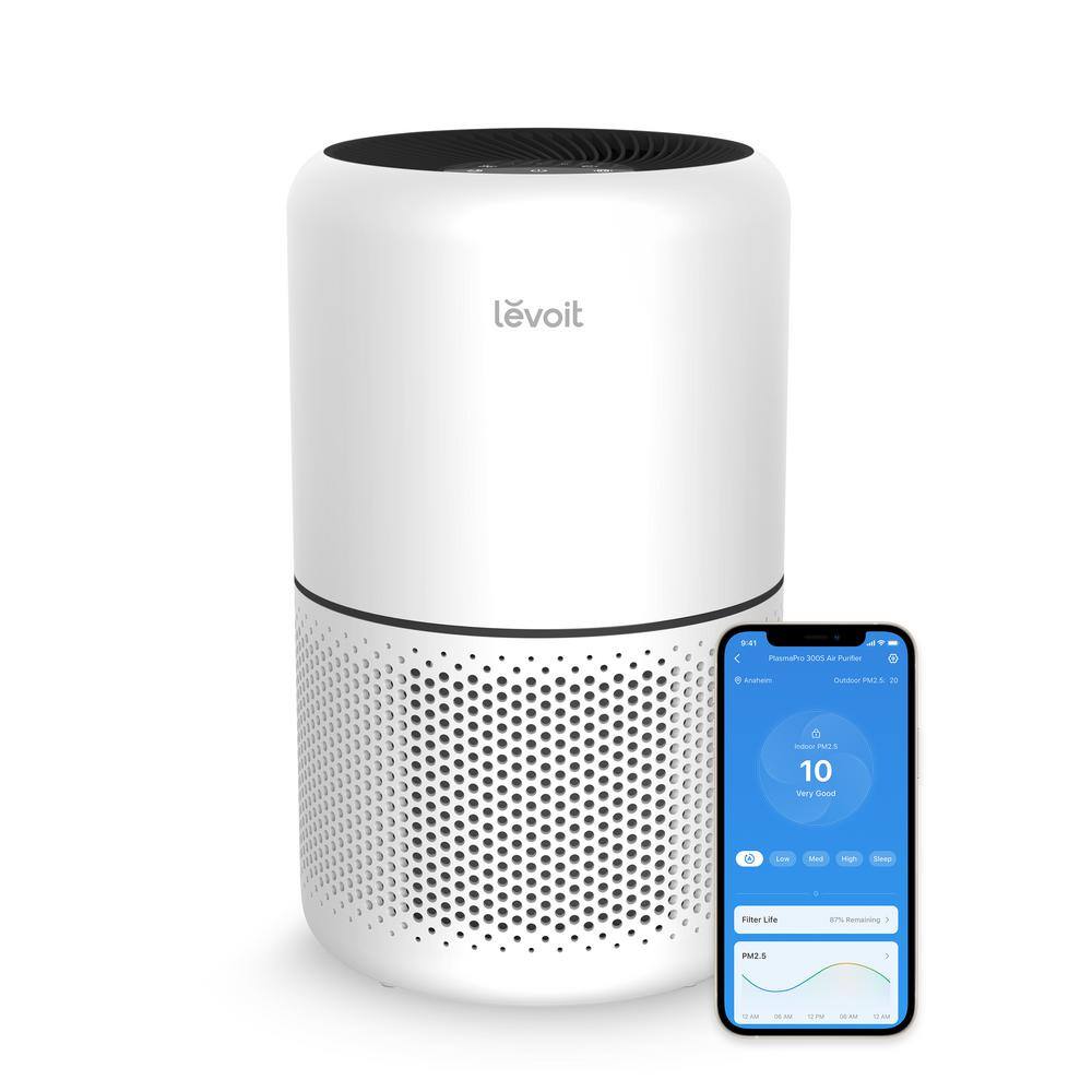 LEVOIT HEAPAPLVSUS0115Y PlasmaPro 300S Smart True HEPA Air Purifier 219 sq. ft.