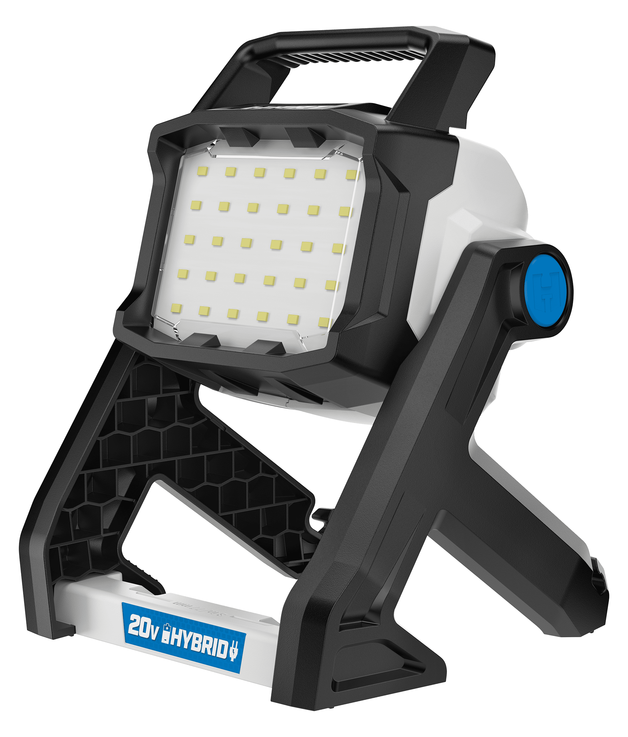 HART 20-Volt Hybrid LED Site Light. 1.800 Lumens (Battery Not Included)