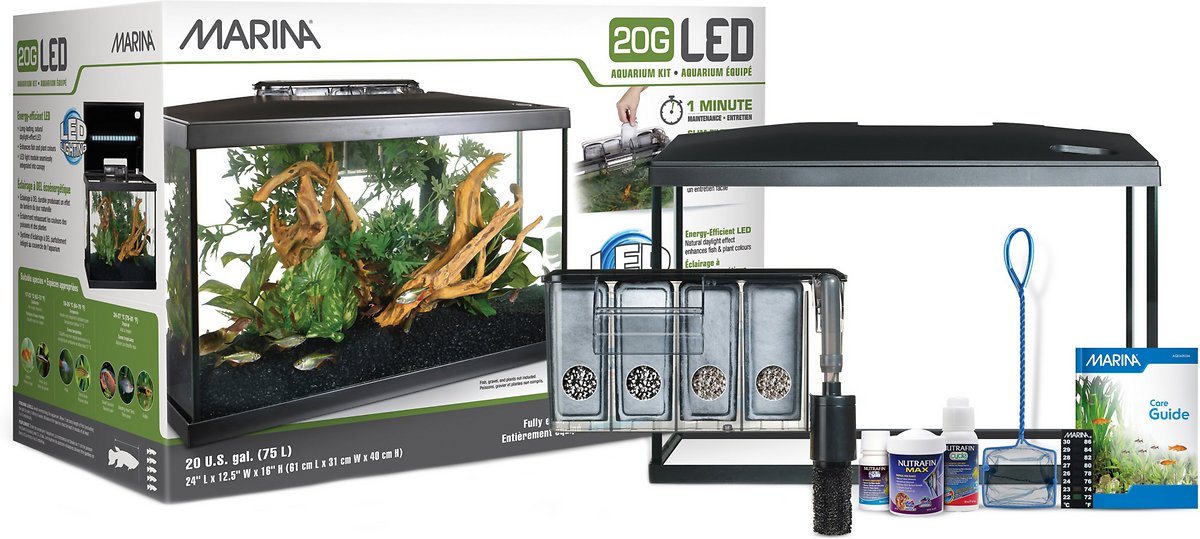 Marina LED Aquarium Kit. 20-gal
