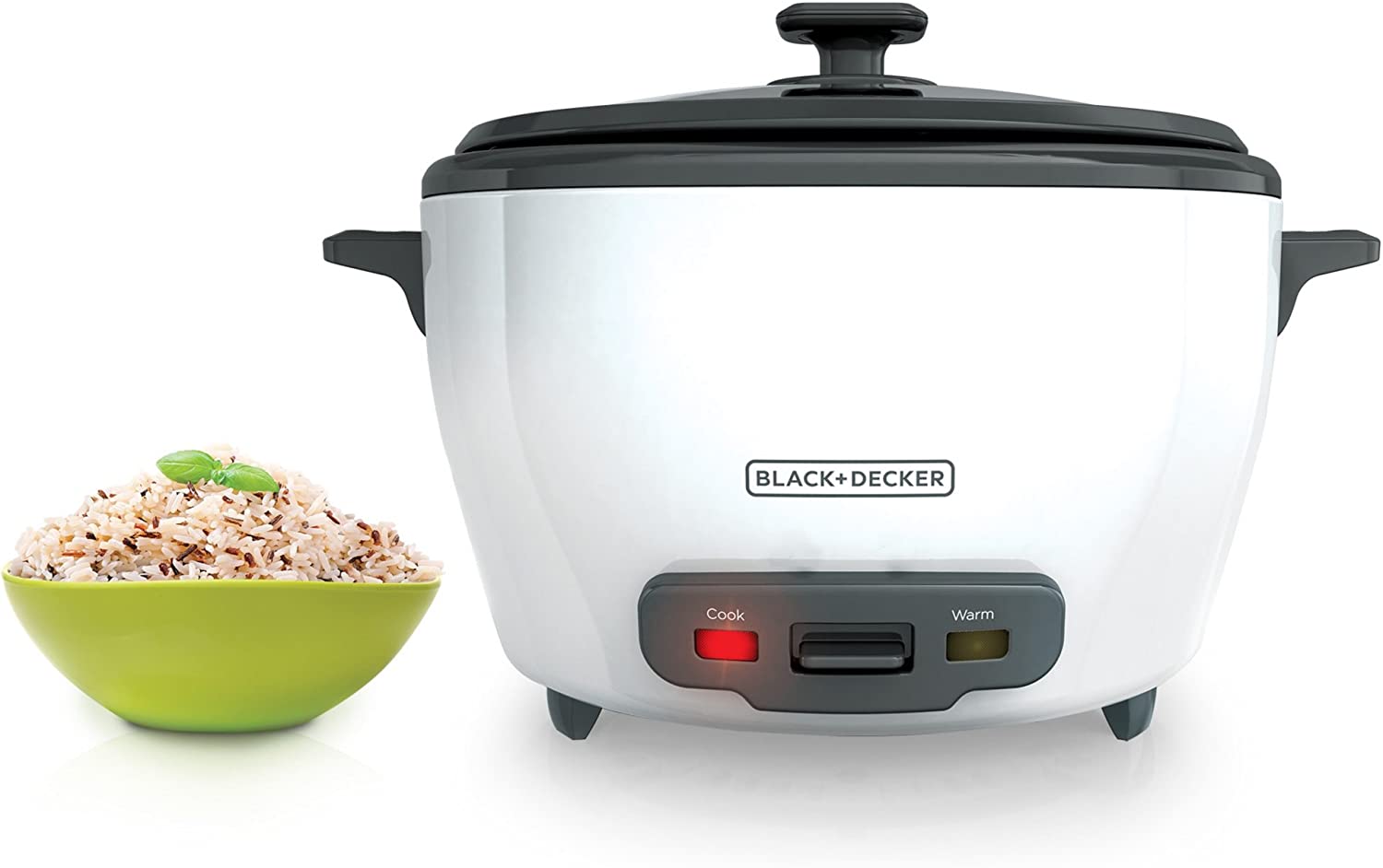 BLACK+DECKER RC5280 White 28 Cup Rice Cooker